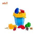 اسباب بازی سطل دریای قلعه کامل (درب دار) زرین تویز مدل E12